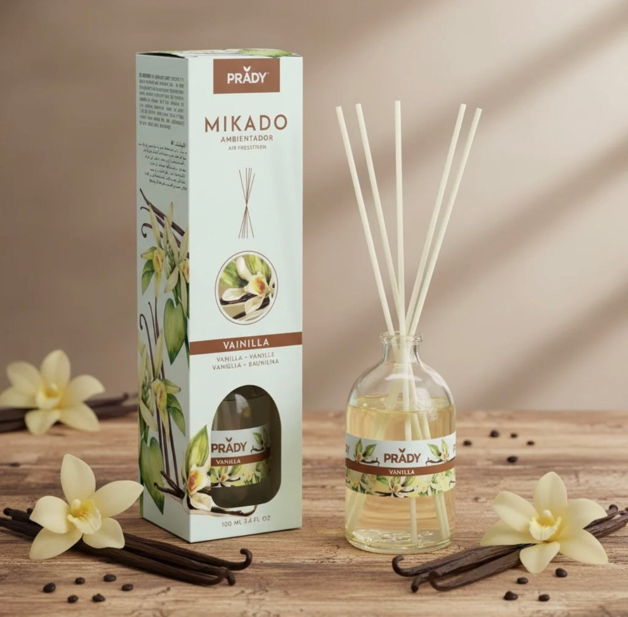 Diffuseur mikado 100ml vanille