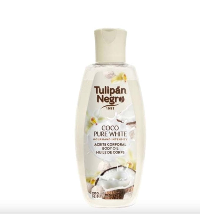 Huile corps coco