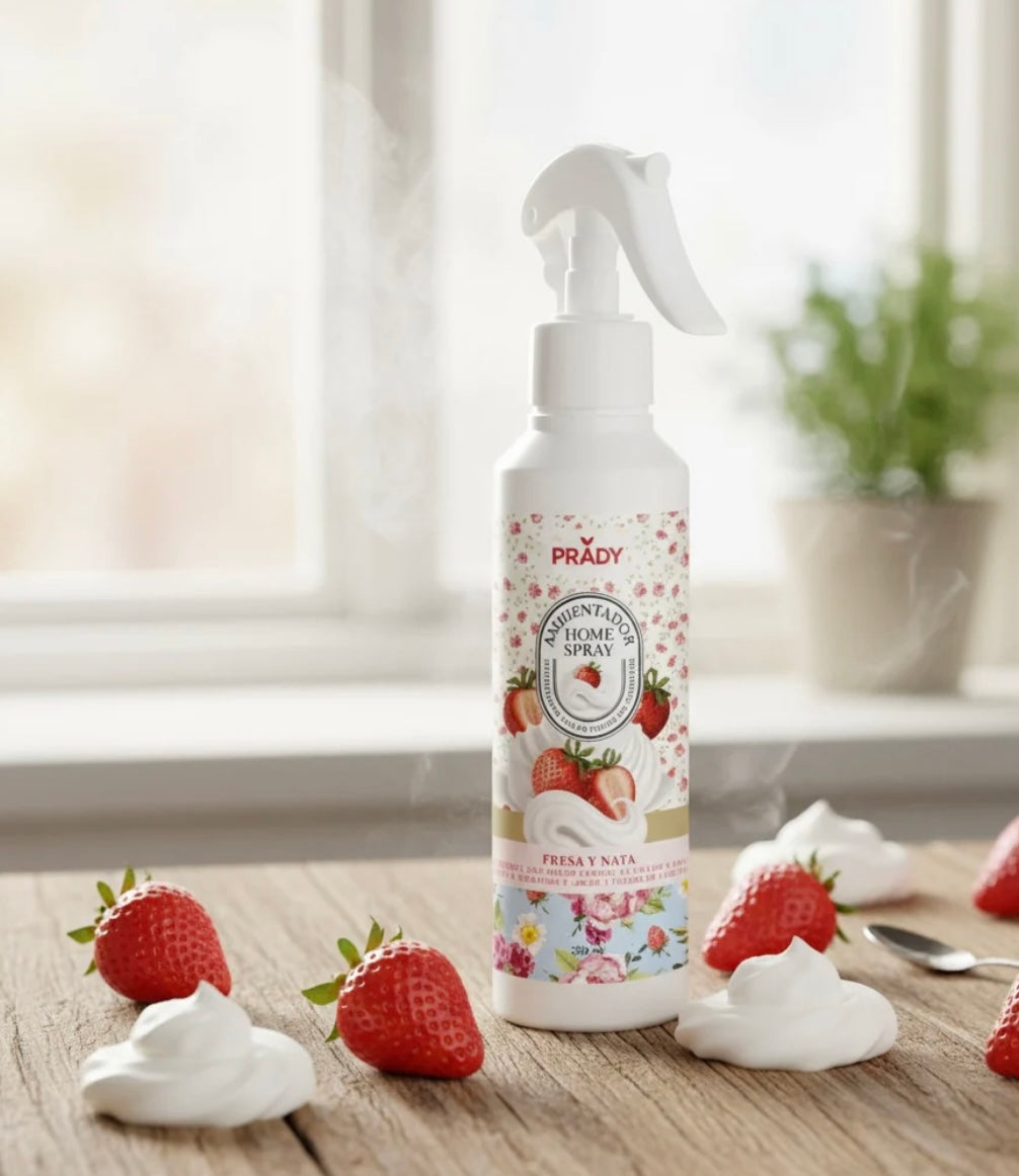 Spray ambiance fraise chantilly